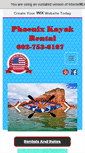 Mobile Screenshot of phoenixkayakrental.com
